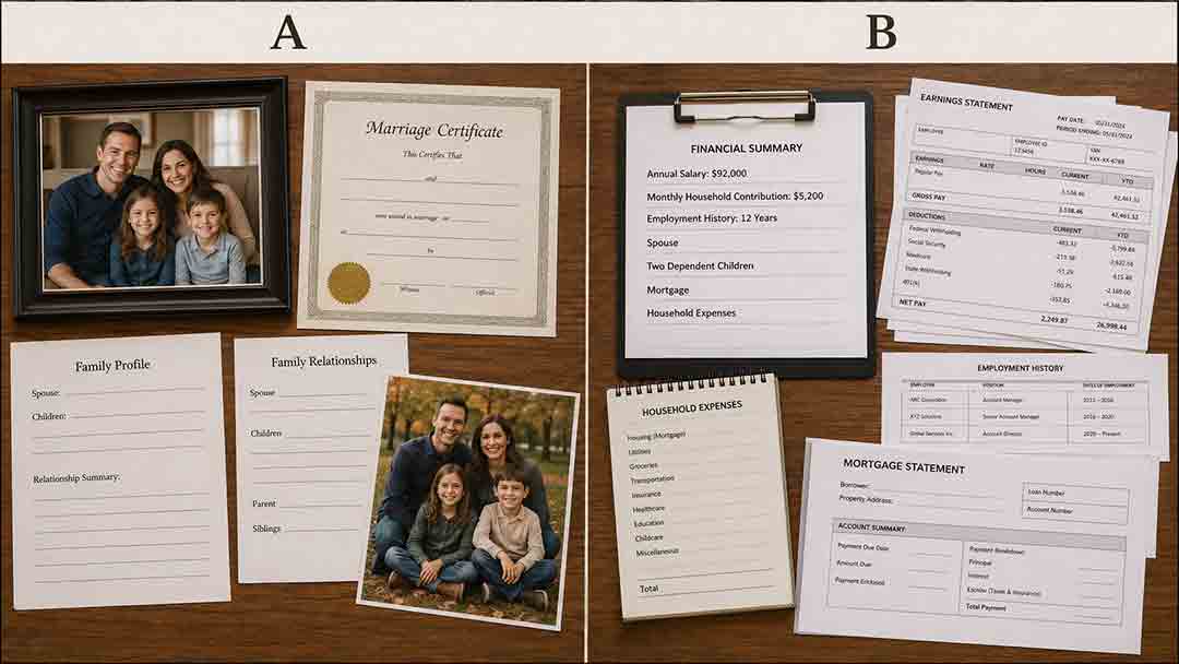 Which economic loss could these income records help evaluate?